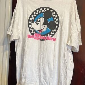 Disney White Mickey Mouse Tee